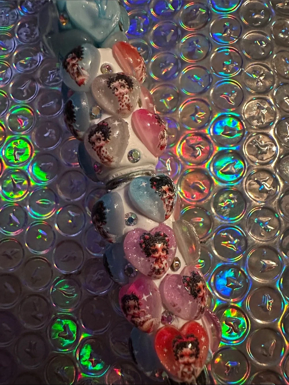 Homemade Betty Boop Pens